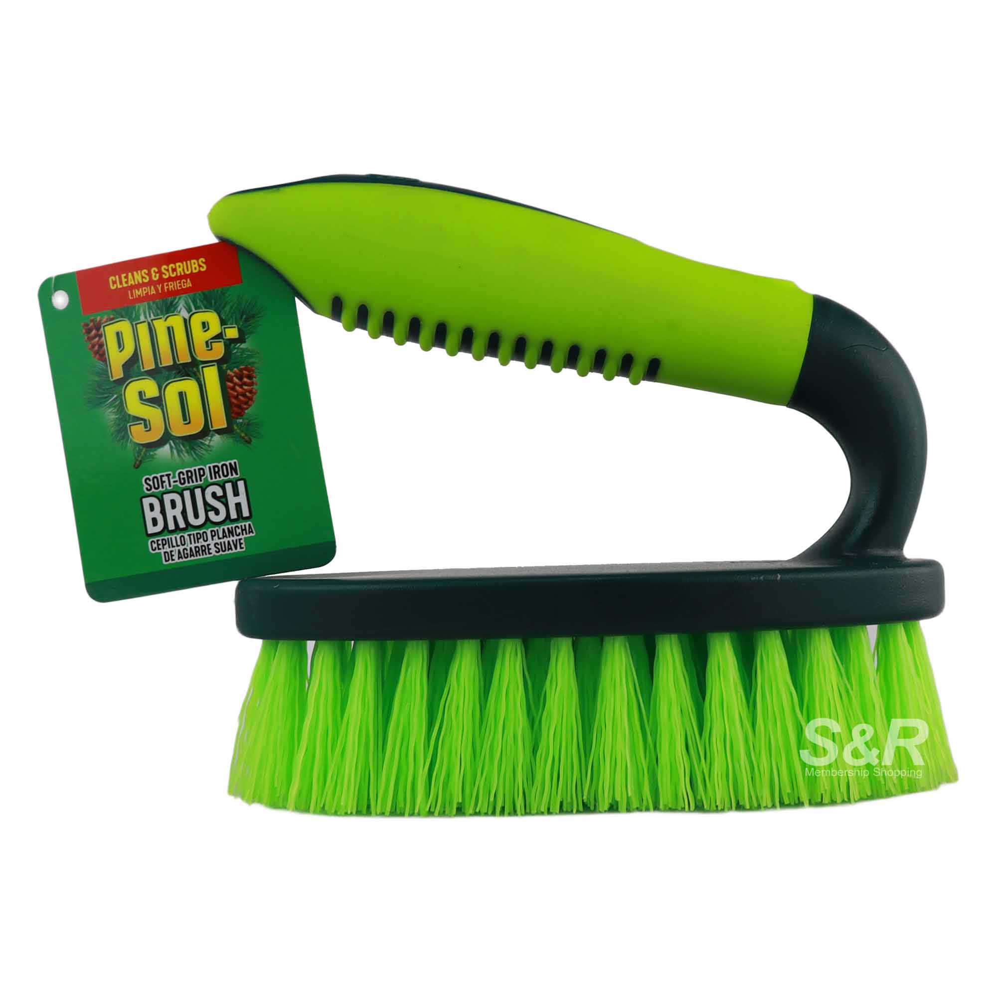 Pine-Sol Soft-Grip Iron Brush 1pc Pine-Sol Soft-Grip Iron Brush 1pc